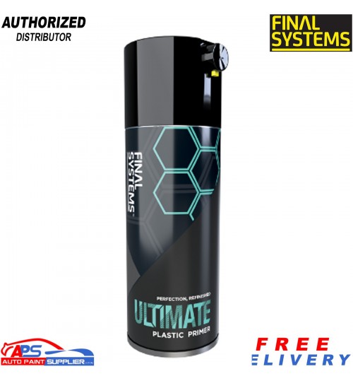 Final Systems Ultimate Plastic Primer 400 ml Aerosol – Fast‑Dry Adhesion